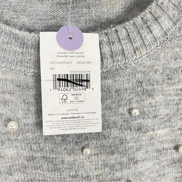 Pearl Embellished Sweater - Picture 4 of 6